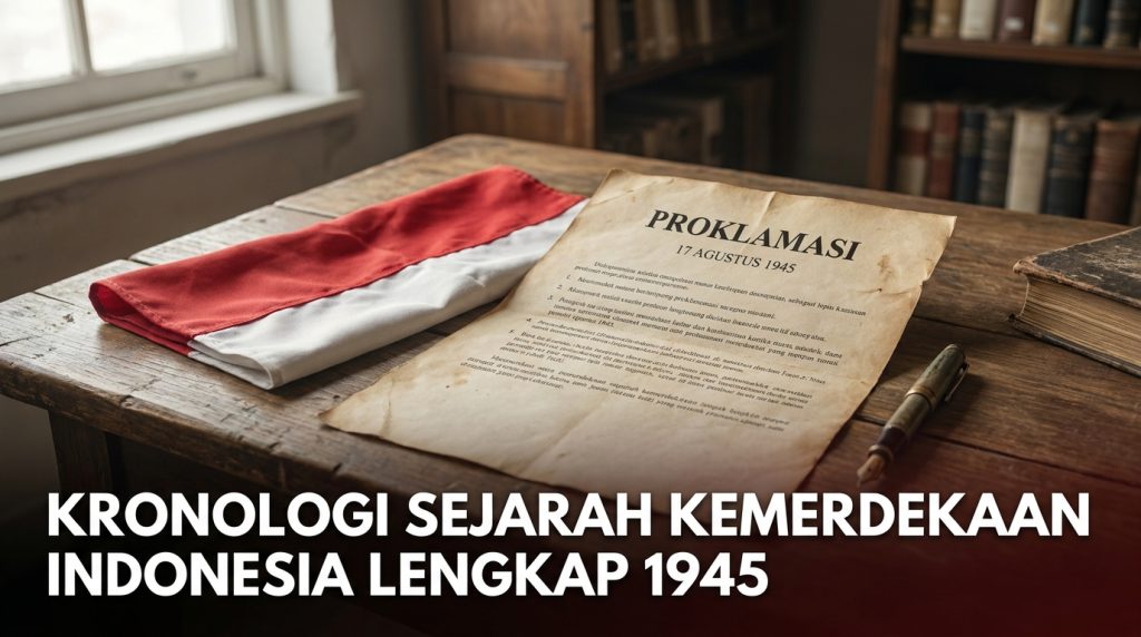 Kronologi Sejarah Kemerdekaan Indonesia Lengkap 1945