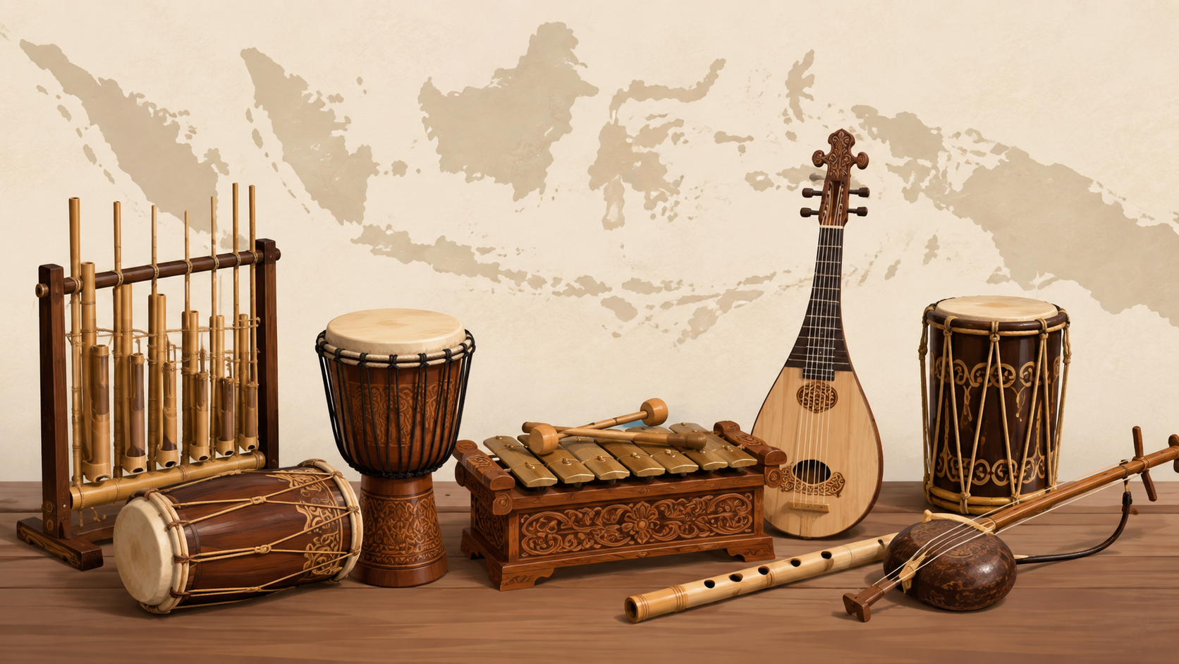 Alat Musik Tradisional Indonesia Yang Dipukul